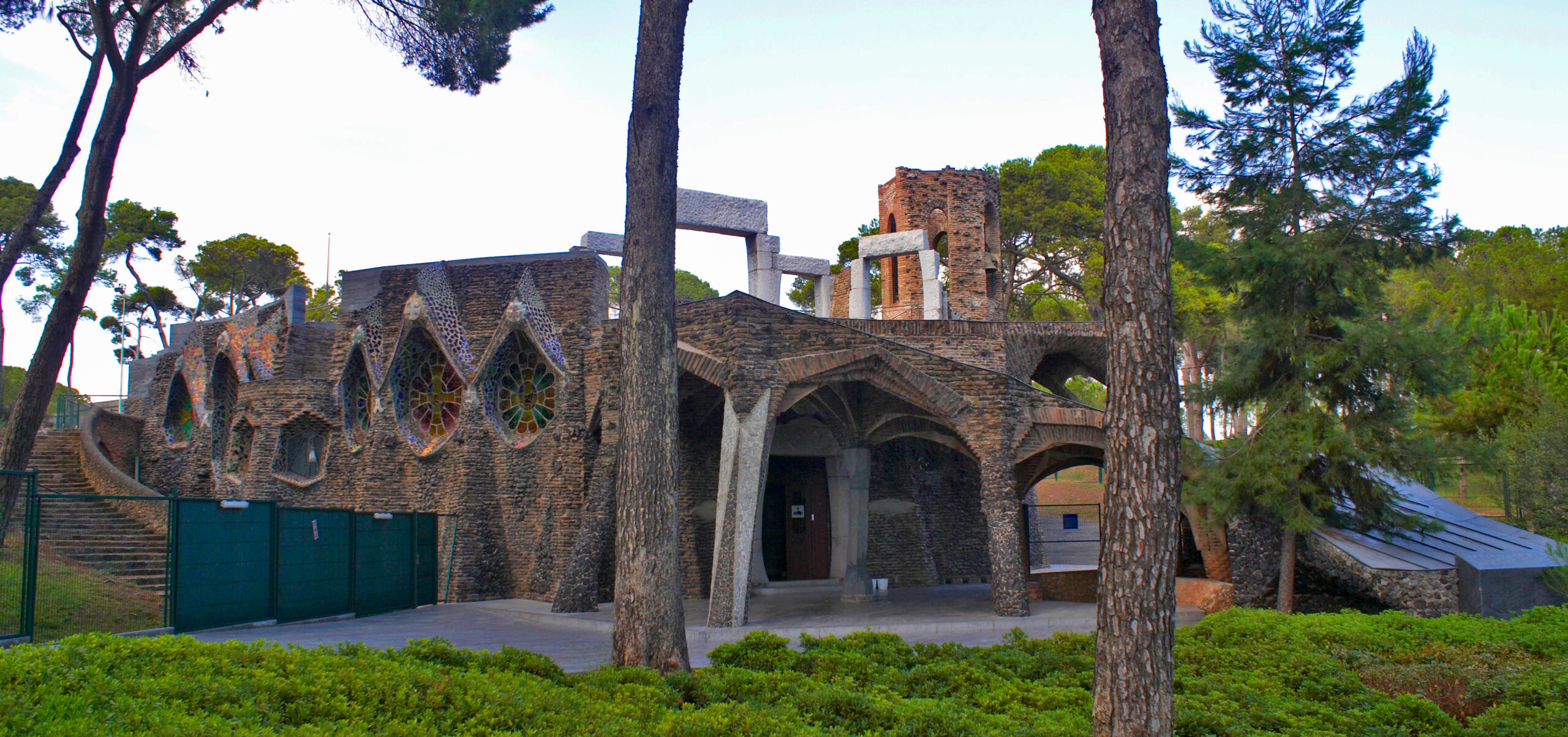 Parametric design in action - Gaudi's Church of Colony Güell